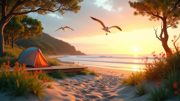 Optez pour un camping mémorable sur l'île d'Oléron